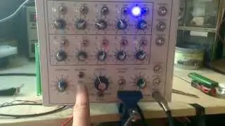MFOS 10 Step Sequencer basic test & demo.