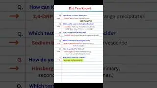 Organic chemistry class 11 |✨ Functional Group Tests | Some basic principles and techniques class 11
