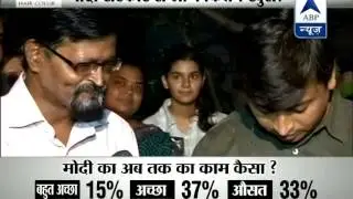 ABP News-Nielsen survey: People have rated the performance of PM Modi as &lsquo;above average&rsquo;