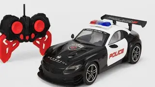 Unboxing RC Police Car, Fighter Transformer Robot & 3D Light Model Car | ASMR Video