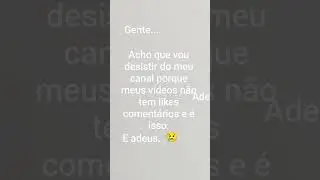adeus tropa😭