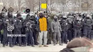 ICE/CBP Field Commander Greg Bovino has just showed up at the Whipple Federal Building in full