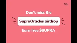 Countdown to Blast Off: Join the SupraOracles Airdrop to Unlock $SUPRA Rewards