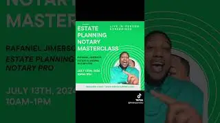 RSVP for the Estate Planning Notary Masterclass
