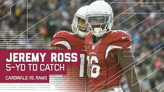 Carson Palmer Tosses a TD Pass to Jeremy Ross! | NFL Week 17 Highlights