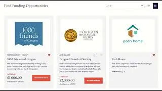 MyOCF Fund Advisors: Find Funding Opportunities (Nonprofits and Collective Giving Funds)