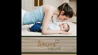 Двусторонний гибридный матрас Amore Beds из натурального органического латекса с возможностью переворачивания