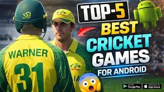 Top 5 Best Cricket Games for Android & IOS 🔥 (No One Talks About #1!)