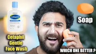 Soap vs Cetaphil Gentle Cleanser | Men's Skincare Truth Revealed | What's Best for Boys' Skin?