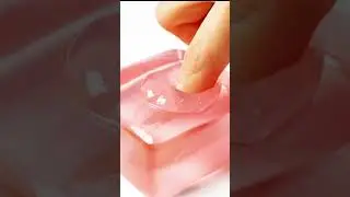 ASMR🌸Sakura Crystal Slime | 桜色のクリスタルスライム #shorts #asmr #dropai