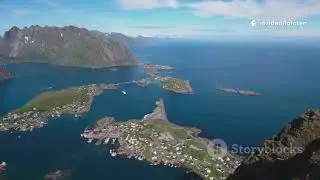 Beautiful Lofoten - Norway in 4K: Peaks, Cabins, Turquoise Fjords I Travel N Tour