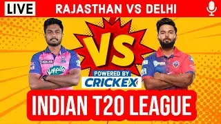 LIVE: RR vs DC | Last 10 Overs | Live Scores & Hindi Commentary | Rajasthan Vs Delhi | Live IPL 2022