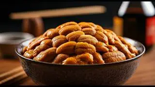 🇯🇵 Japanese Street Food ASMR: Cutting Fresh Uni (Sea Urchin) - Bong Fish Cutter | アカウニ #seaurchin