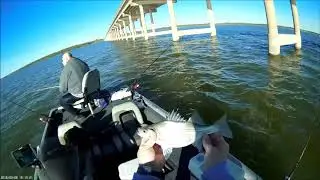 Fishing with Tim and Chris at Lake Bardwell, TX.