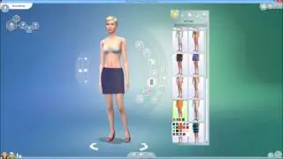 The Sims 4 CAS Demo - Female Stuff