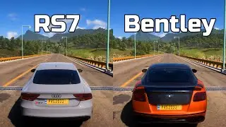 Forza Horizon 5: Audi RS7 Sportback vs Bentley Continental Supersports - Drag Race