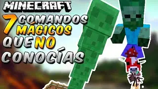 Minecraft: 7 Comandos M&aacute;gicos que NO Conoc&iacute;as - Rabahrex