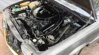 Mercedes-Benz Euro 6.9 450SEL Barn find that is running ready to restore rare expensive car!! Enjoy