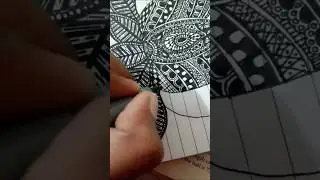 Lotus mandala art🪷 #shorts #mandalaart #ytshorts
