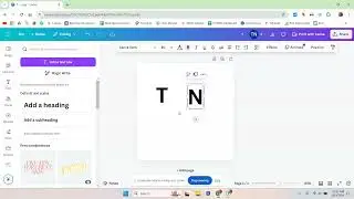 Part 1 - How to Make a Monogram in Canva