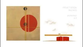 How to: design a project from a Bauhaus poster - Collage Pt. 3/4