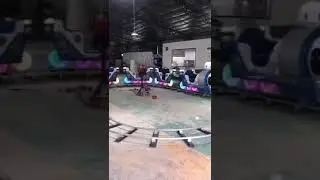 hot sale amusement rides  robot design track train for sale
