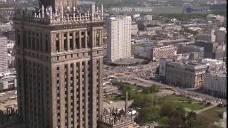 The city centre of Warsaw - Poland