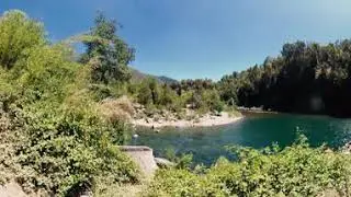 Cascada Las Turbinas pt. 1 VII Regi&oacute;n de &Ntilde;uble, Chile