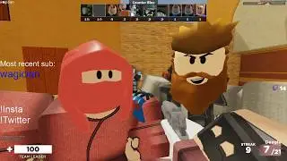 Simon says in Roblox Arsenal with twitch viewers!
