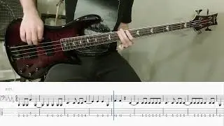 In Flames - Colony (bass cover with tab)