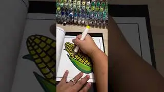 Corn-tastic Colors That Pop! #art #cornflowerblue #drawing #purplecorn #painting #cornsilk