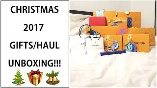 WHAT I GOT FOR CHRISTMAS 2017!!! | LUXURY UNBOXING