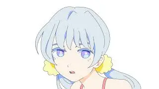 3 sec Animation anime head turn