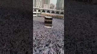 Crowd in Makkah 😱  | Tawaf e Kaaba 🕋 | Haj Video | Islamic video | Ramzan | Jummah Mubarak #makkah