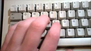 Dell AT101 v Dell AT101W Black Alps typing comparison (GYUM97SK & GYUM90SK)