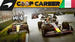 You never want a Wet Race here... | F1 23 Co-Op Career Monza