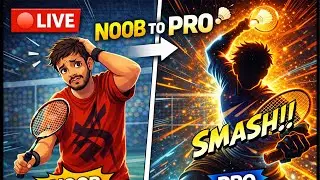 LIVE Badminton Practice 🏸 | Improving My Game in Real Time | Noob to Pro! DAY: 8/100