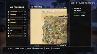 ESO how to get east of Coldharbour from The Hollow City