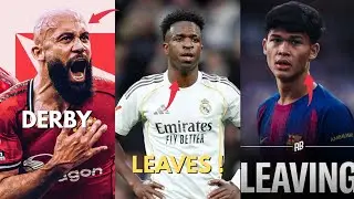 Absolute Cinema:- Real Madrid Players Got Booed | Man Utd's Comeback | Dro Leaves Barcelona |