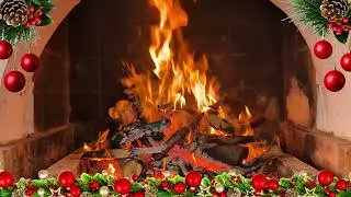 Weihnachtskamin RELAX Entspannung, Fireplace Kaminfeuer