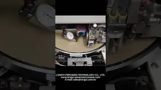 Porous Ceramic Dicing Saw Vacuum Table | Thin Wafer Dicing Stability (Demo)