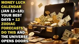 Money Luck Calendar (Jan 12&ndash;18). 12 Zodiac Forecasts. Do THIS And The Universe Opens Doors This Week