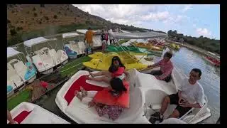 Crete- Lake Kournas, Boat Ride, Aptera Koules (Ottoman Fortress)
