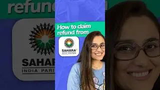 How to apply for Sahara refund online?