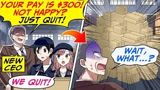 The New CEO Cut Everyone&rsquo;s Pay, So the Entire Delivery Team Quit! And Then&hellip;[RomCom Manga Dub]