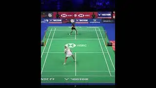 Gregoria Tunjung rallying Mia Blichfeldt at Victor Denmark Open