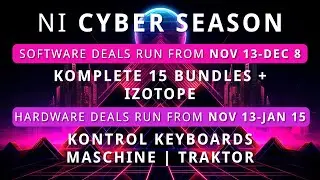 КИБЕРСЕЗОН от Native Instruments уже начался &mdash; скидки на оборудование и программное обеспечение с...
