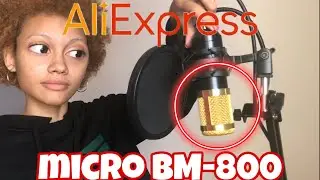 J’AI ENFIN REÇU MON MICRO BM-800 !!! (installation + teste audio)