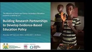 Building research partnerships to develop evidence-based education policy
