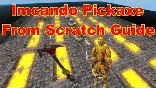 How To Make The Imcando Pickaxe From Scratch